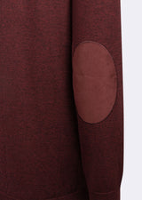 Dark Burgundy Melange Knitwear