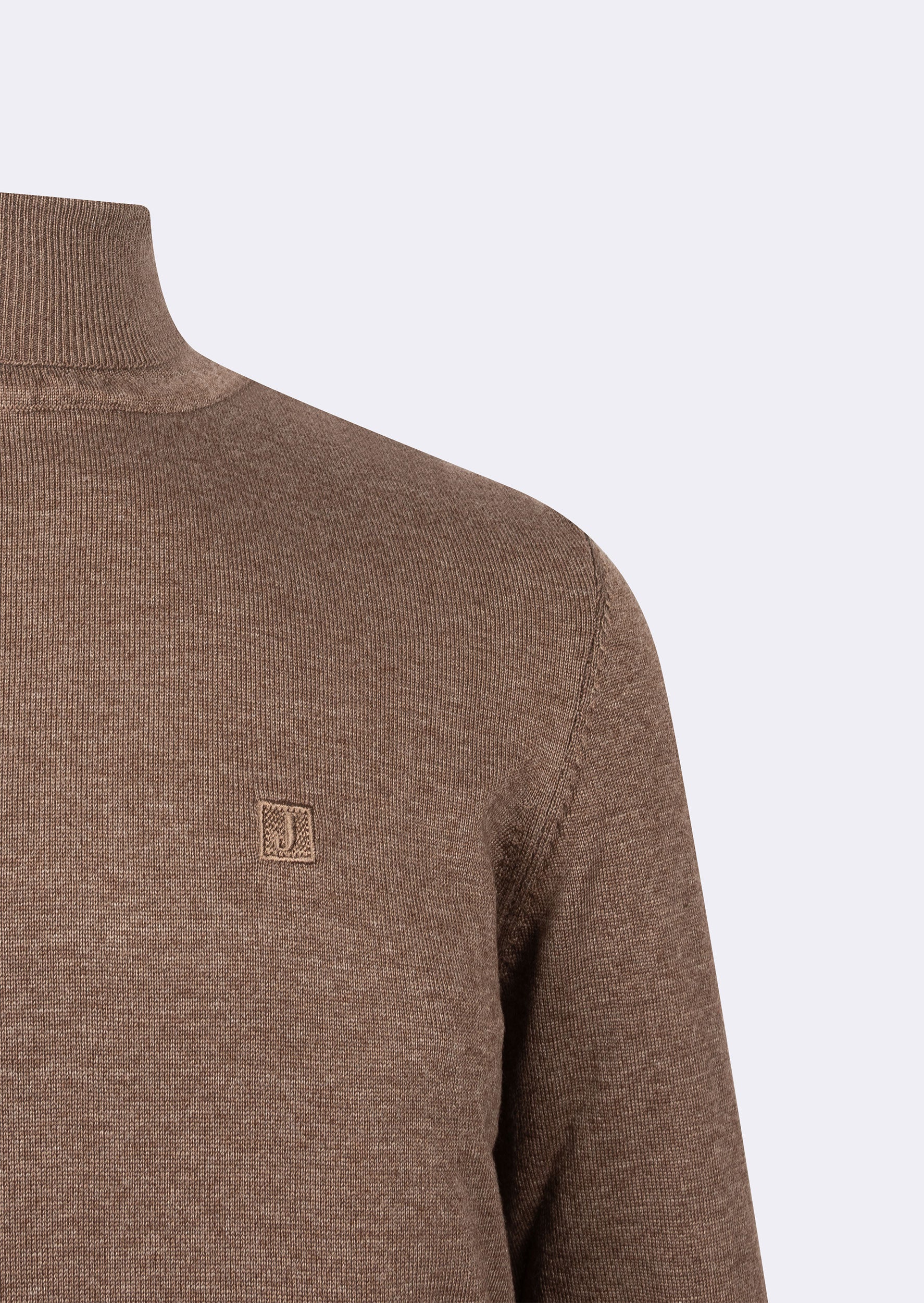 Latte Melange Knitwear
