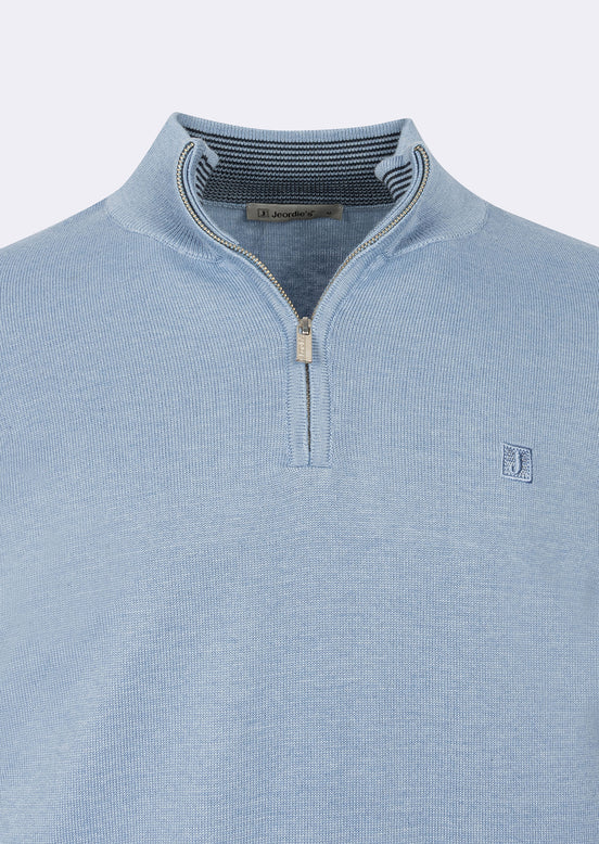 Melange Blue Knitwear