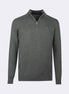 Dark Grey Melange Knitwear