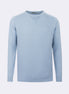 Melange Blue Knitwear