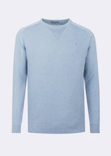 Melange Blue Knitwear