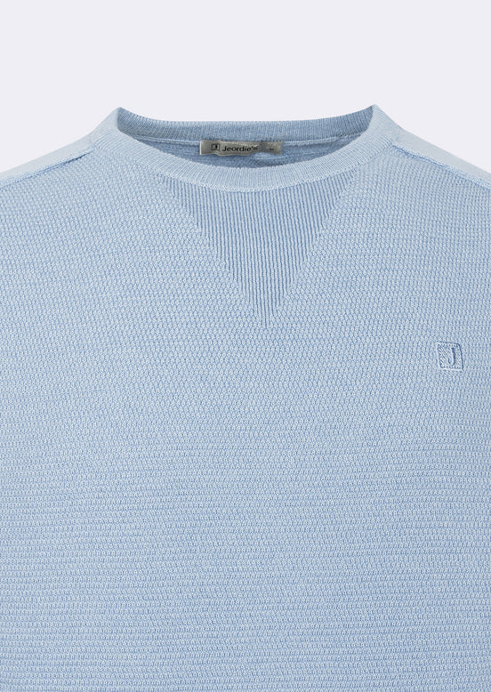 Melange Blue Knitwear