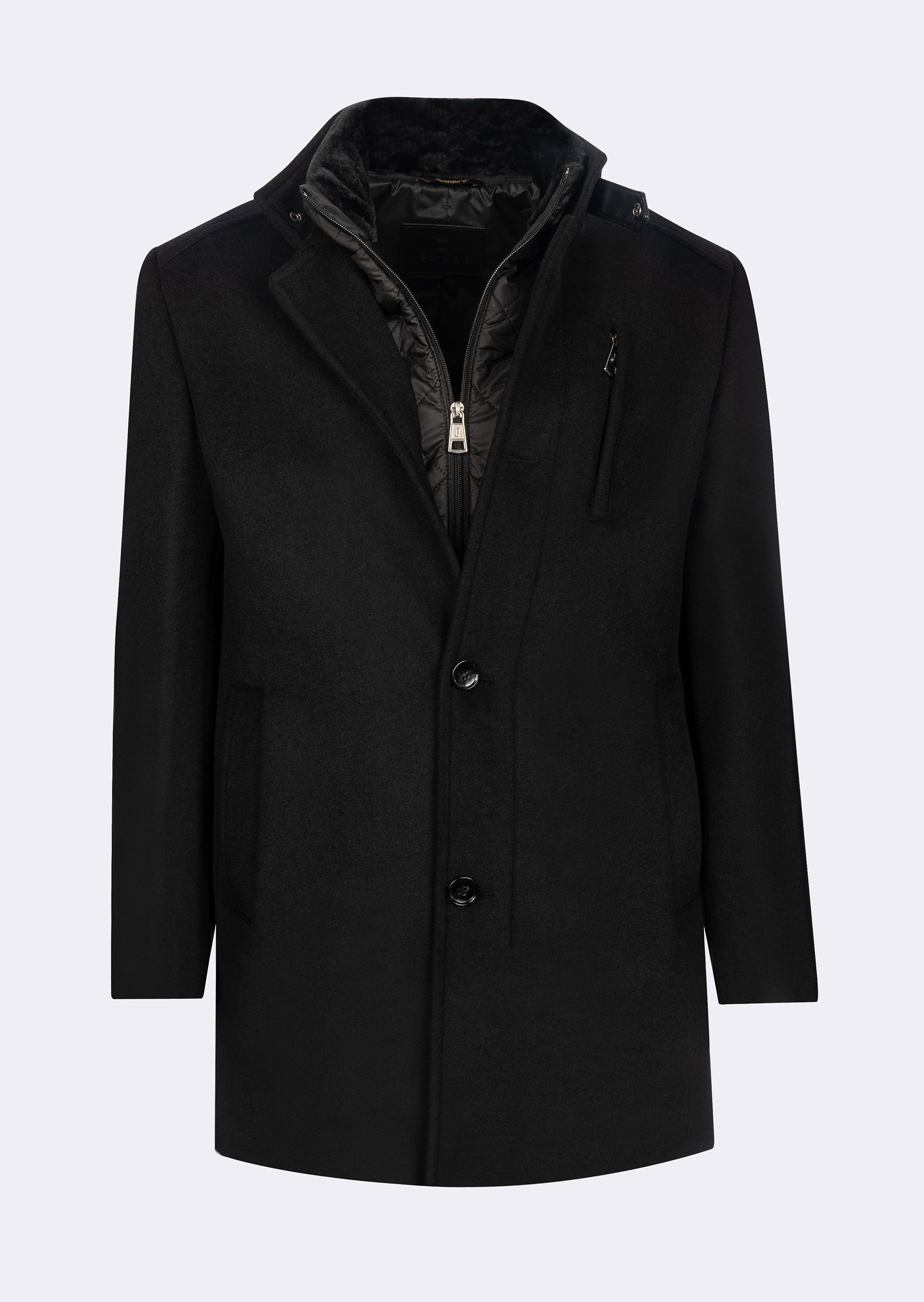 Black Wool Coat