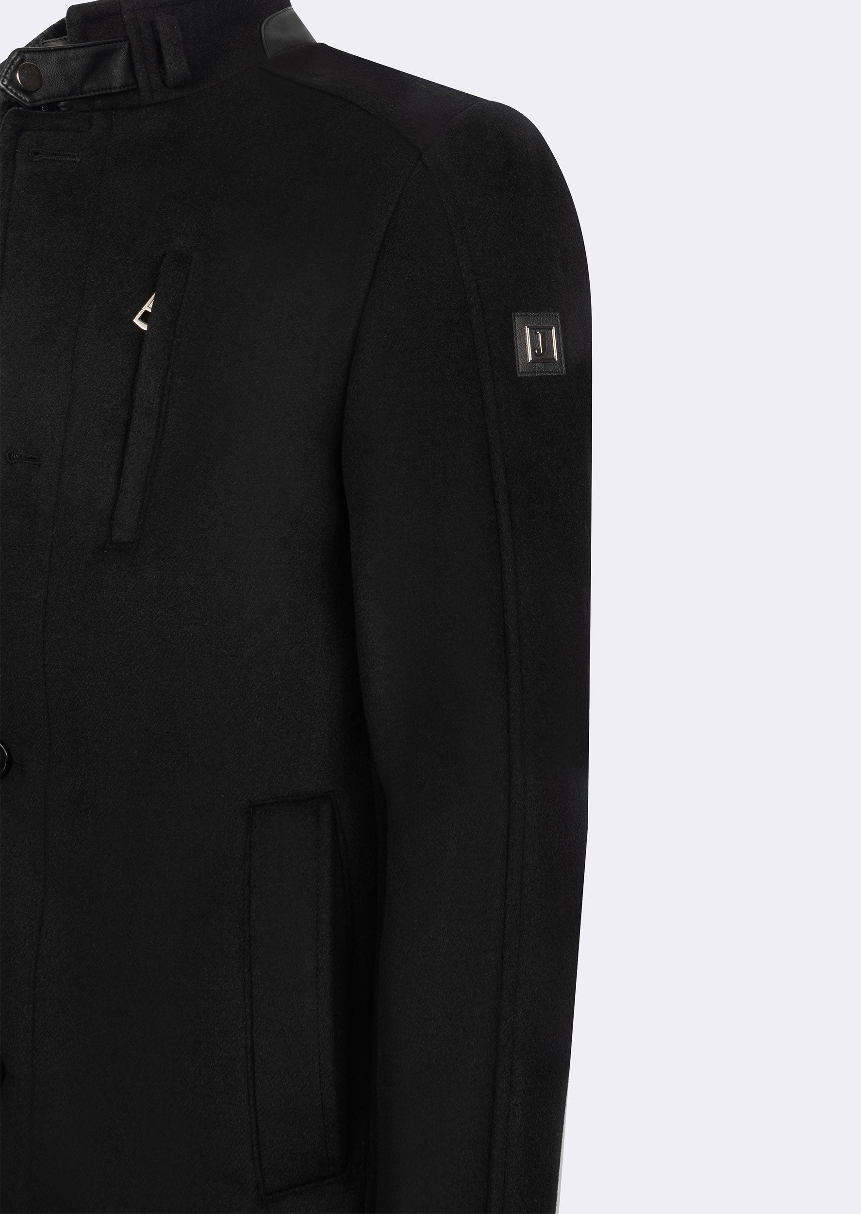 Black Wool Coat