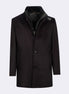 Burgundy Wool Coat
