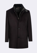 Burgundy Wool Coat