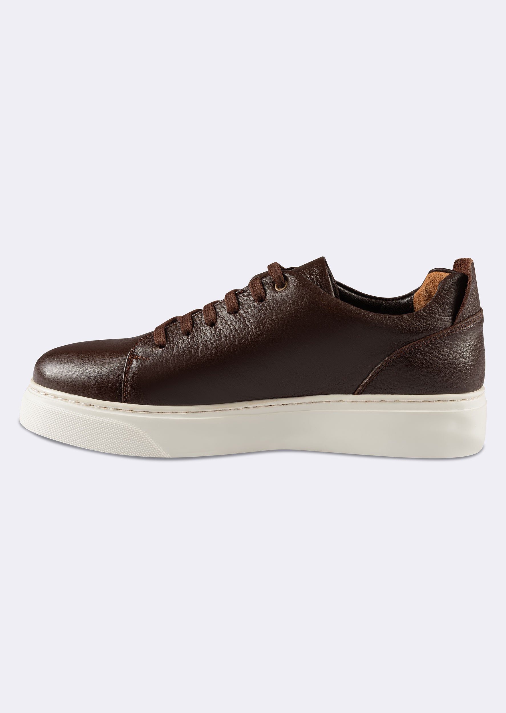 White - Brown Trainers