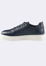 White - Navy Trainers