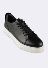 White - Black Trainers