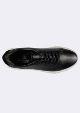 White - Black Trainers
