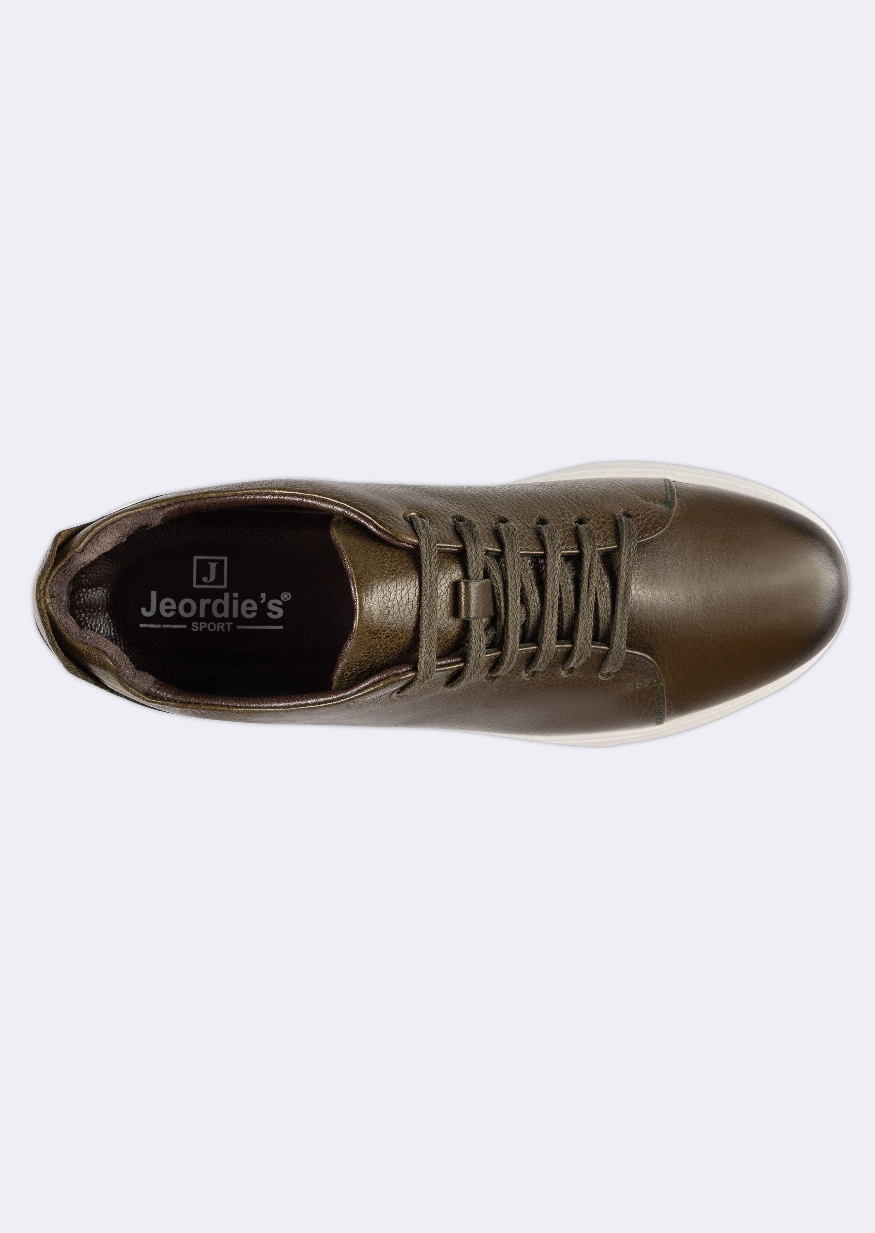 White - Khaki Trainers