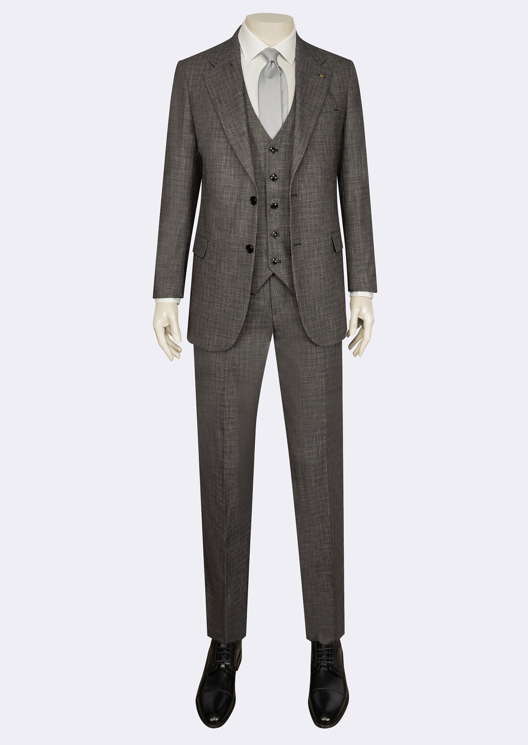 Black Three-Piece Suit