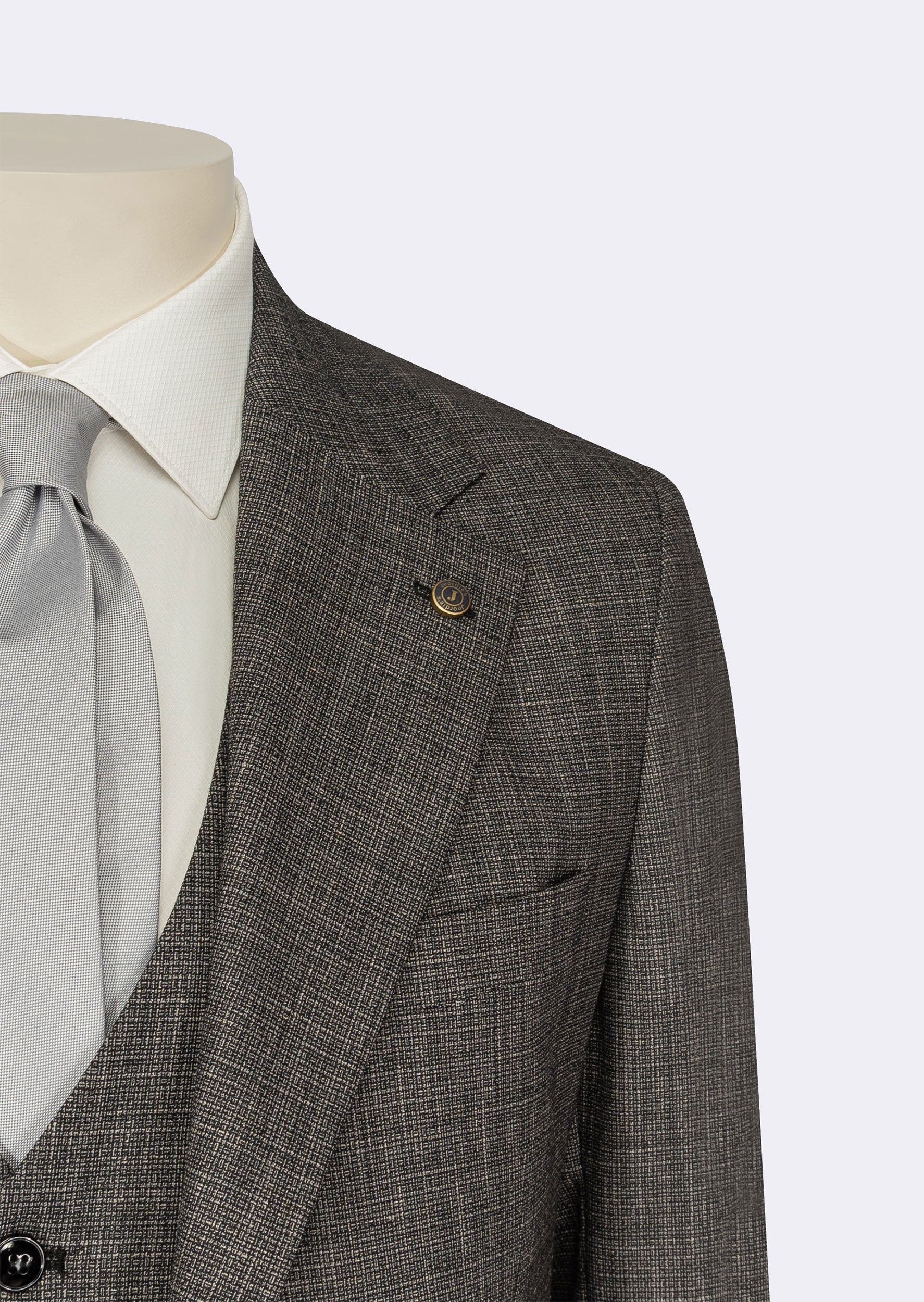 Black Three-Piece Suit