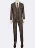 Brown Three-Piece Suit