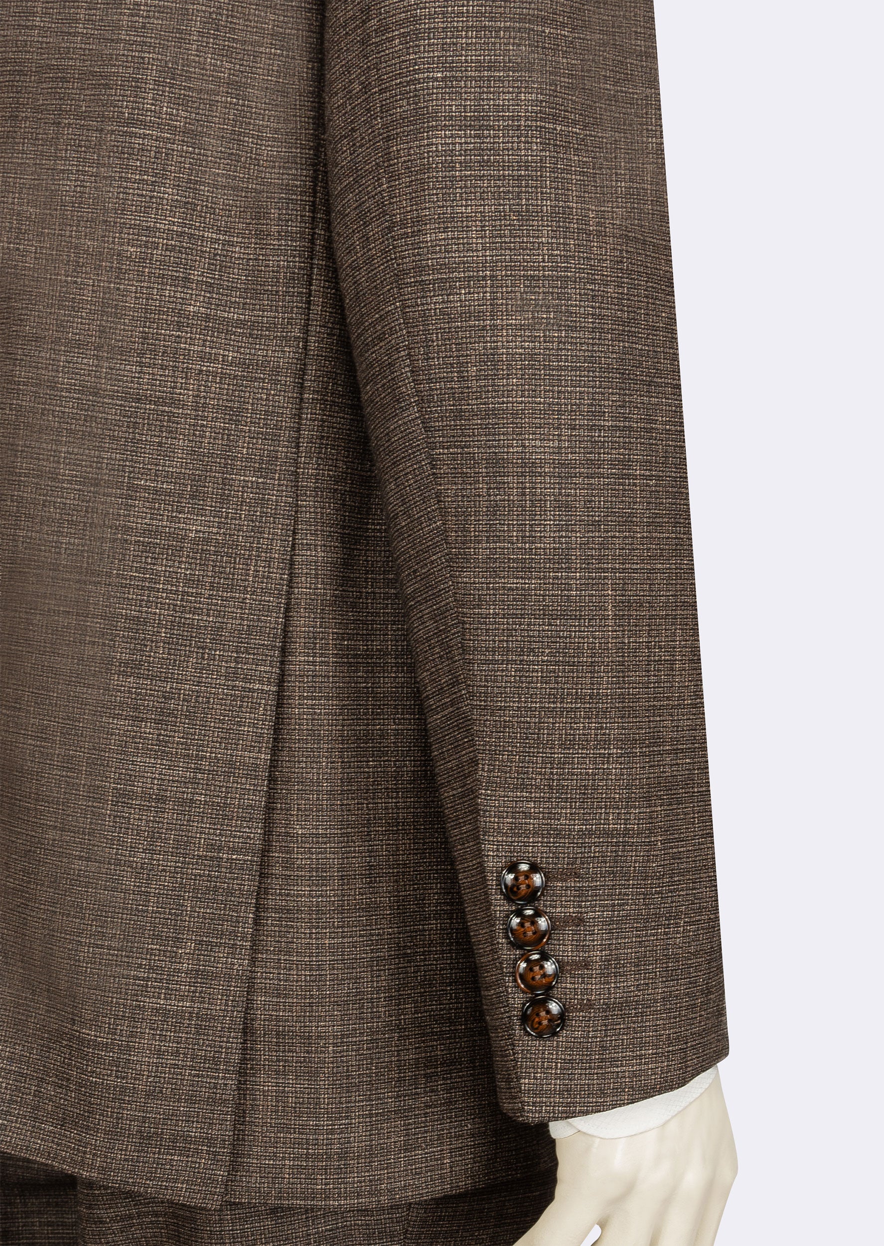 Brown Three-Piece Suit