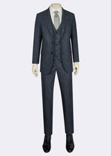 Light Navy Three-Piece Suit