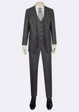 Dark Navy Three-Piece Suit