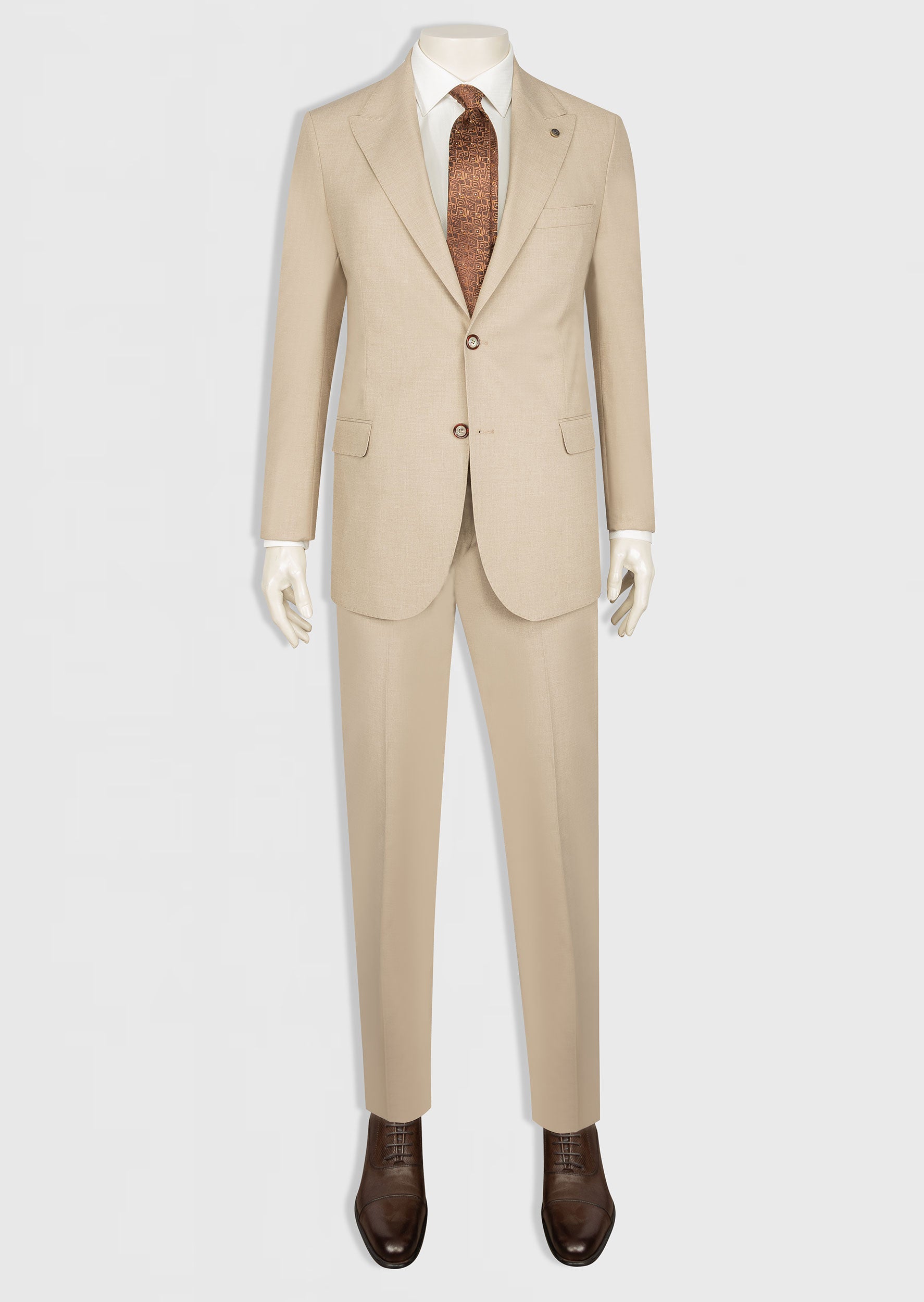 Beige Suit