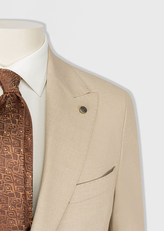 Beige Suit
