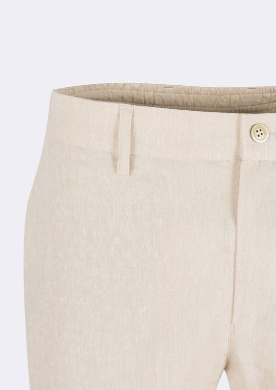 Beige Bermuda Short