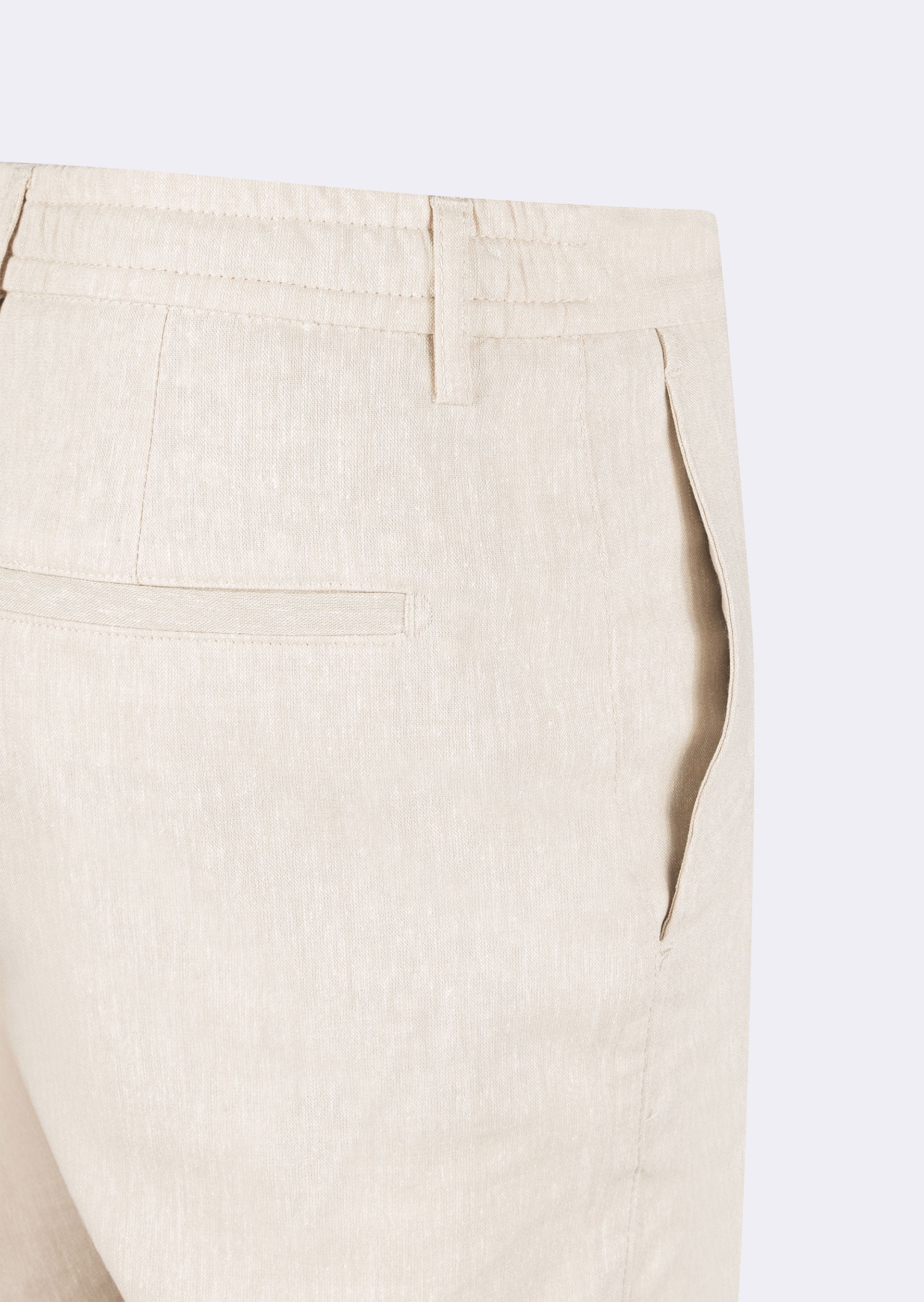 Beige Bermuda Short