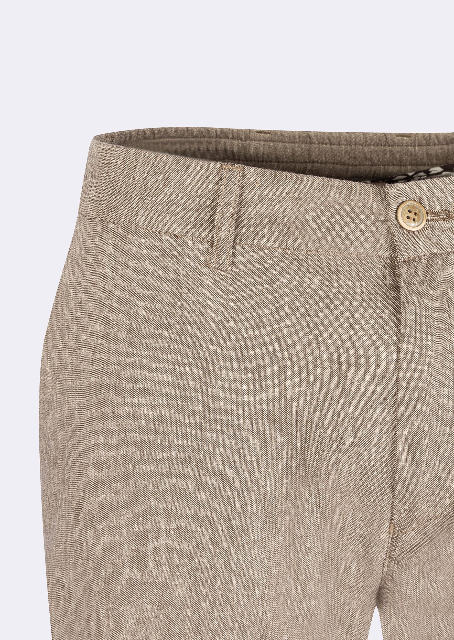 Dark Beige Bermuda Short