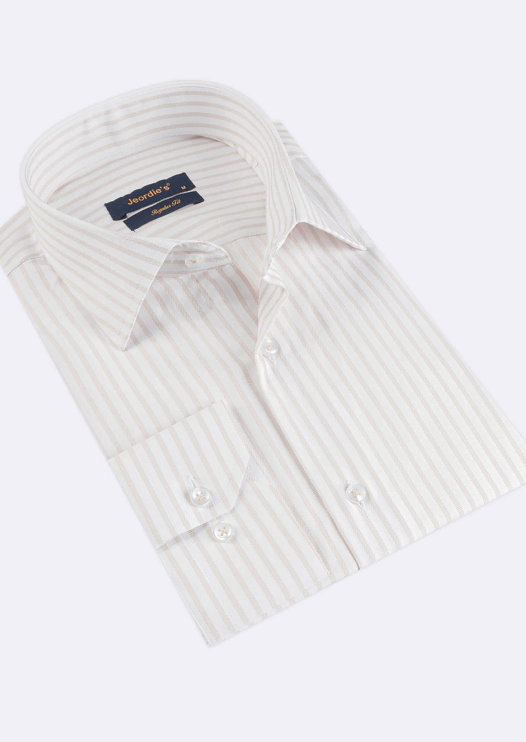 White - Beige Long Sleeve Shirt