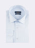 White - Blue Long Sleeve Shirt