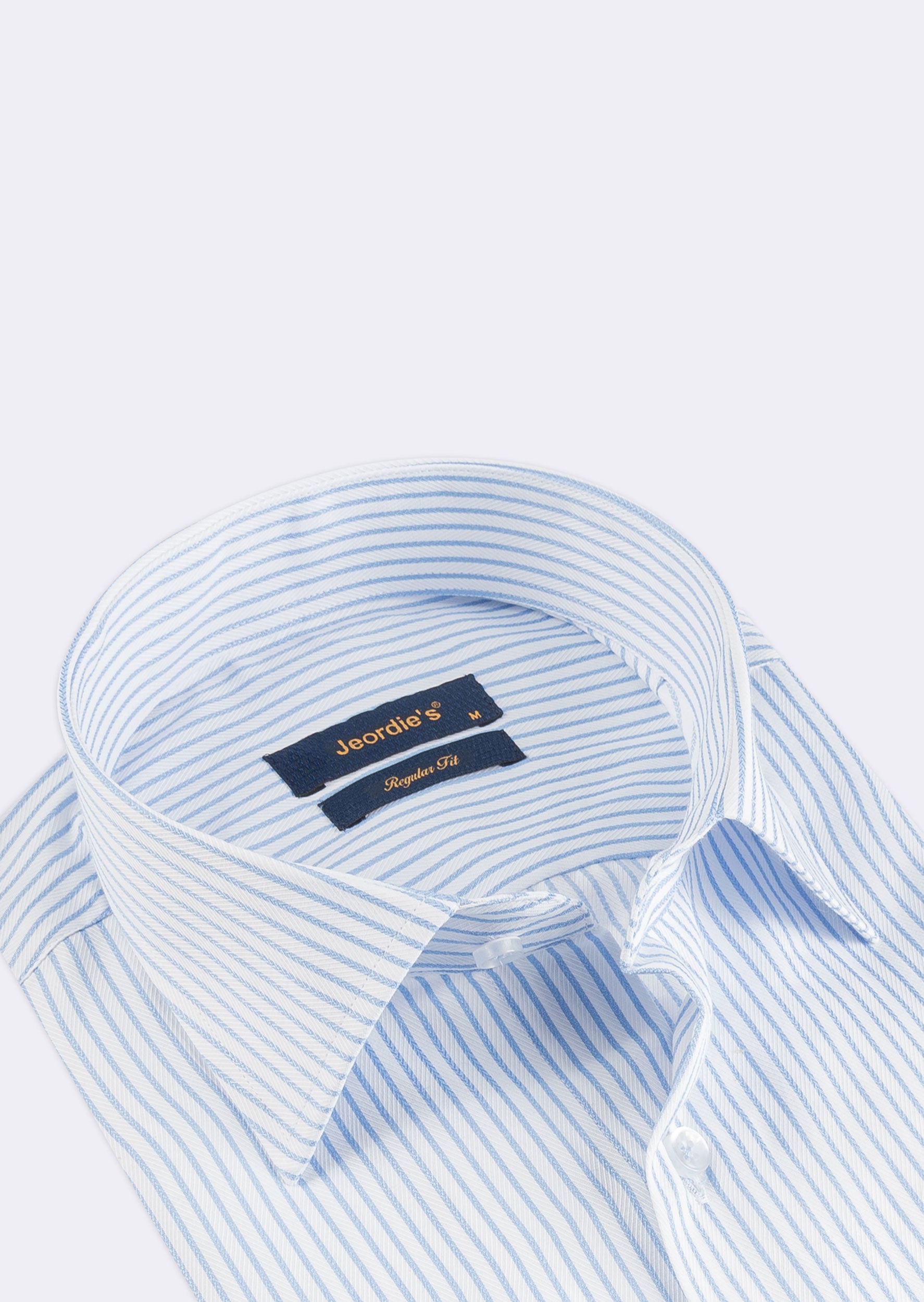 White - Blue Long Sleeve Shirt