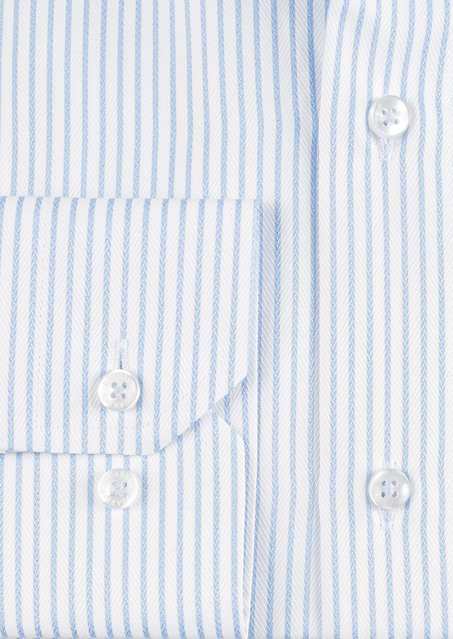 White - Blue Long Sleeve Shirt