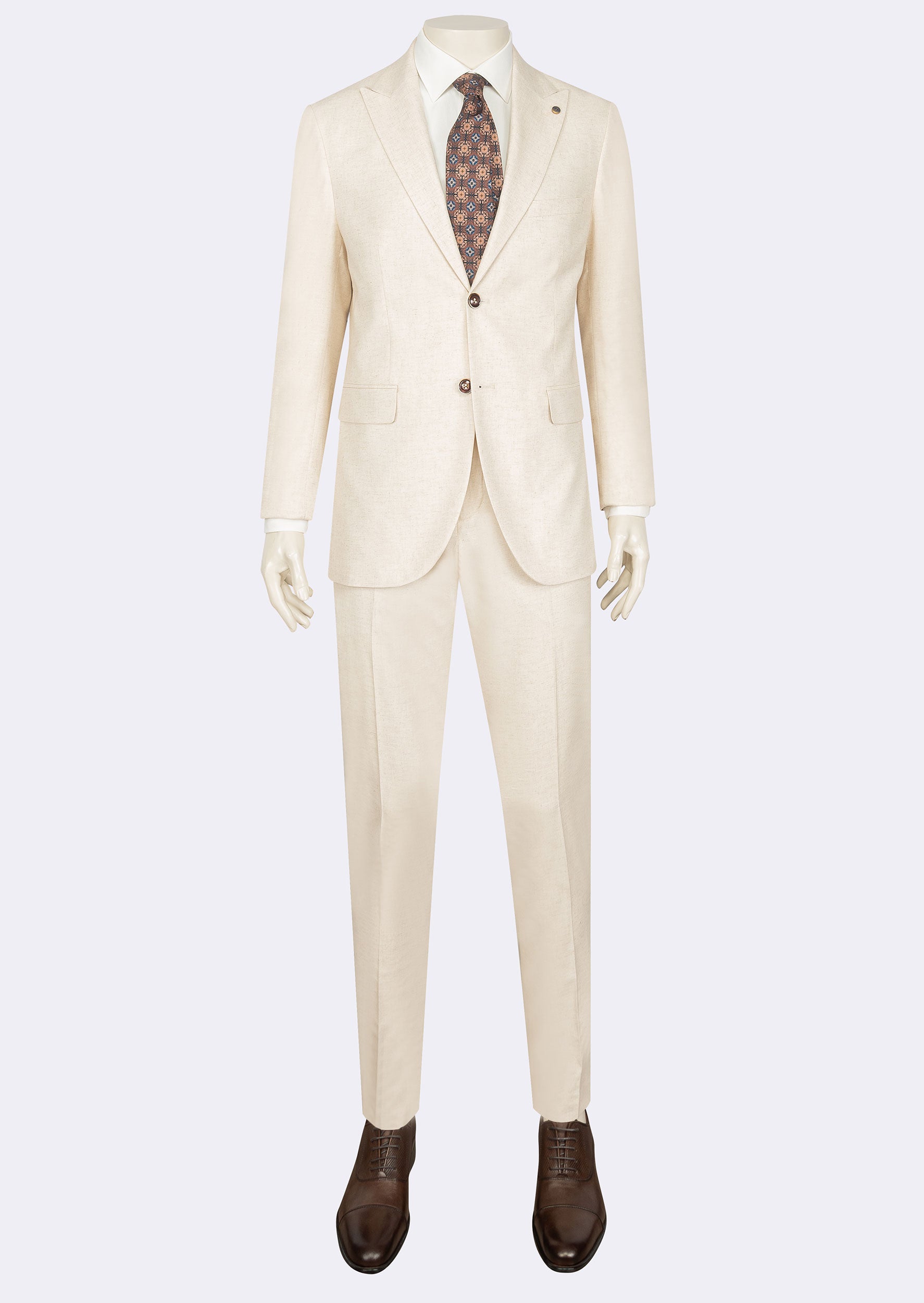 Beige Suit