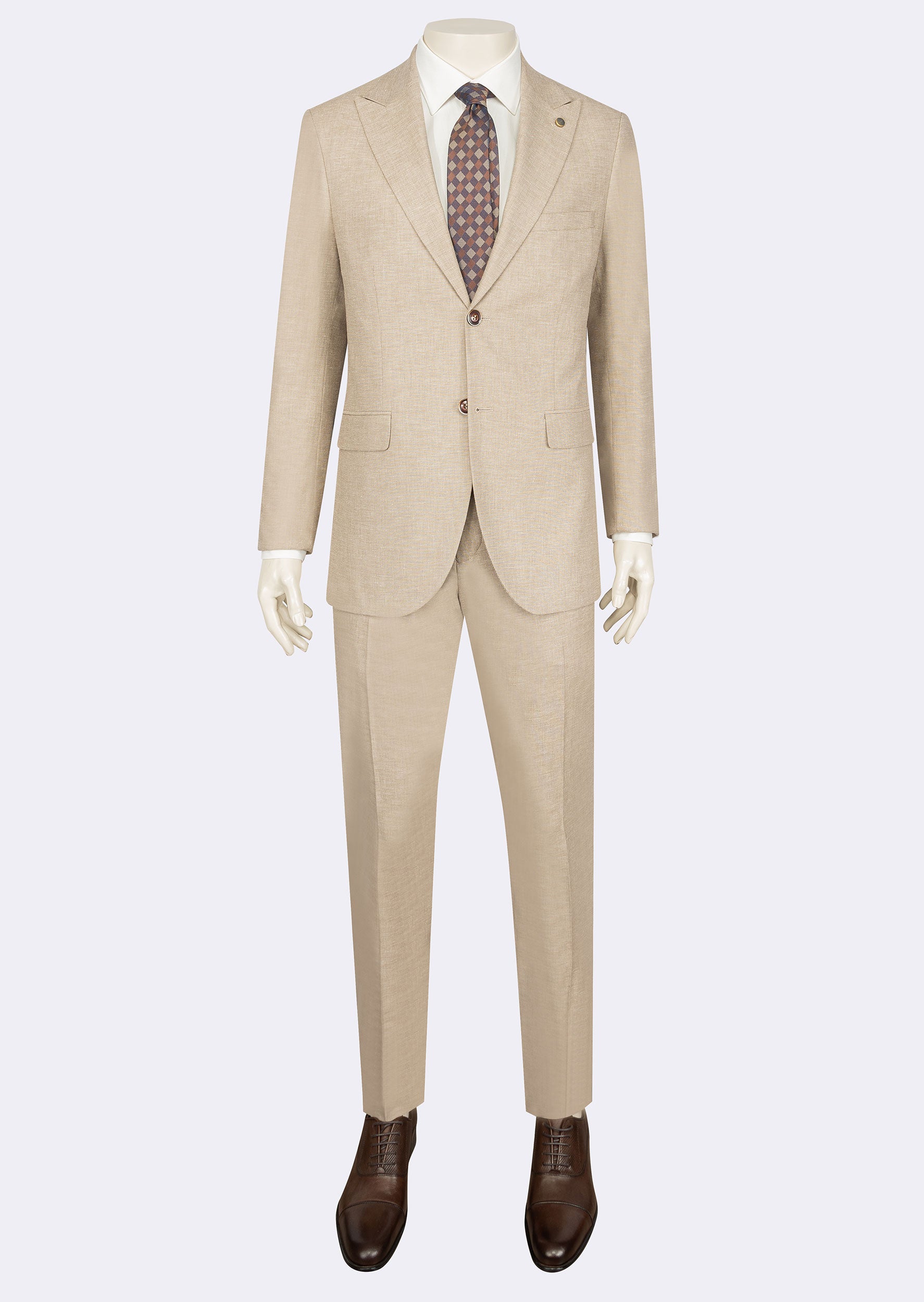 Dark Beige Suit
