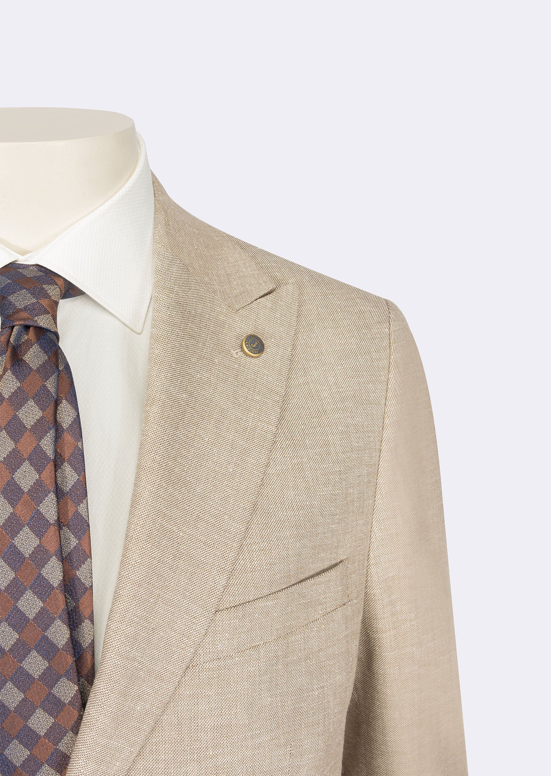 Dark Beige Suit