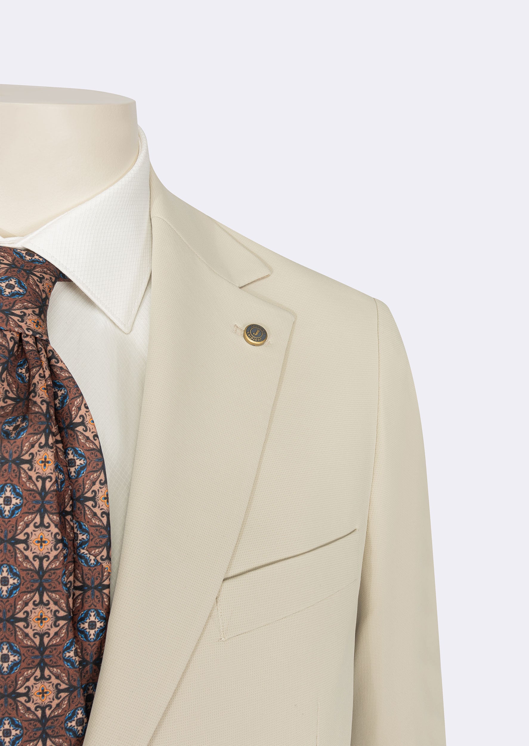 Beige Suit