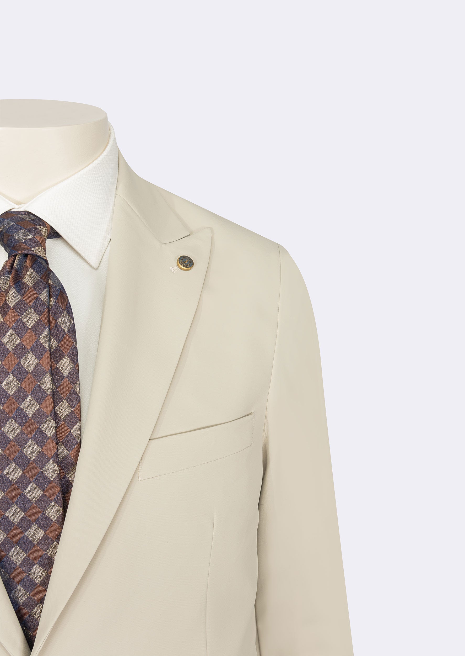 Beige Suit