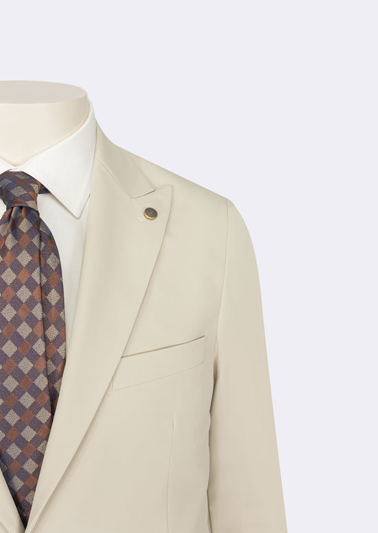 Beige Suit