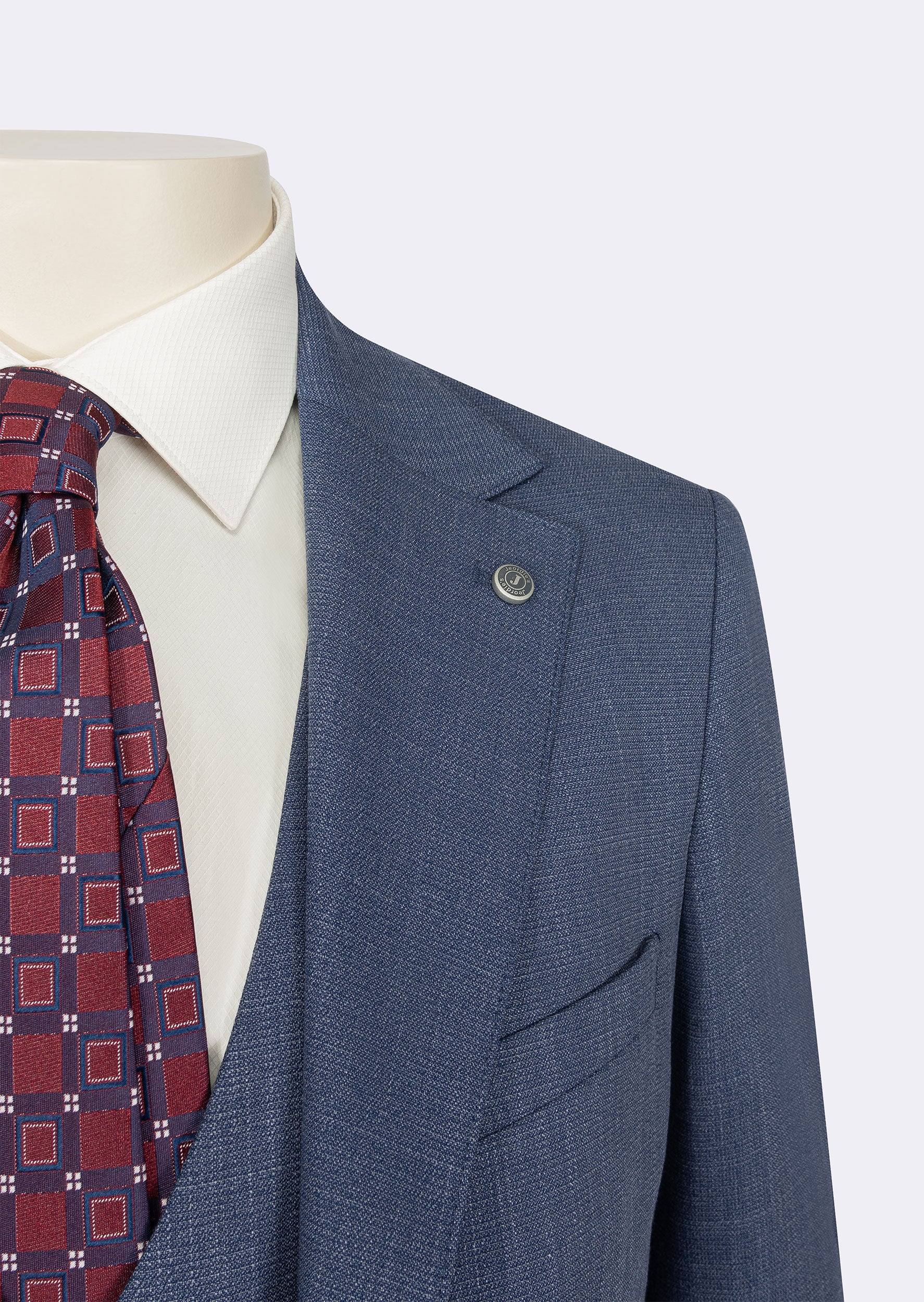 Royal Blue Three-Piece Suit