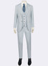Blue Three-Piece Suit
