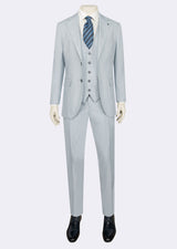 Blue Three-Piece Suit