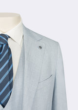 Blue Three-Piece Suit