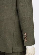 Khaki Three-Piece Suit
