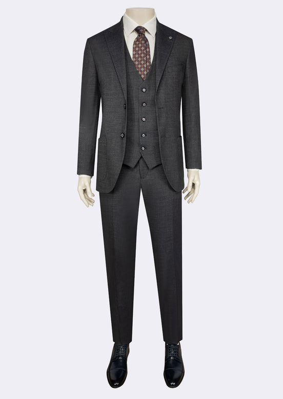 Navy Three-Piece Suit