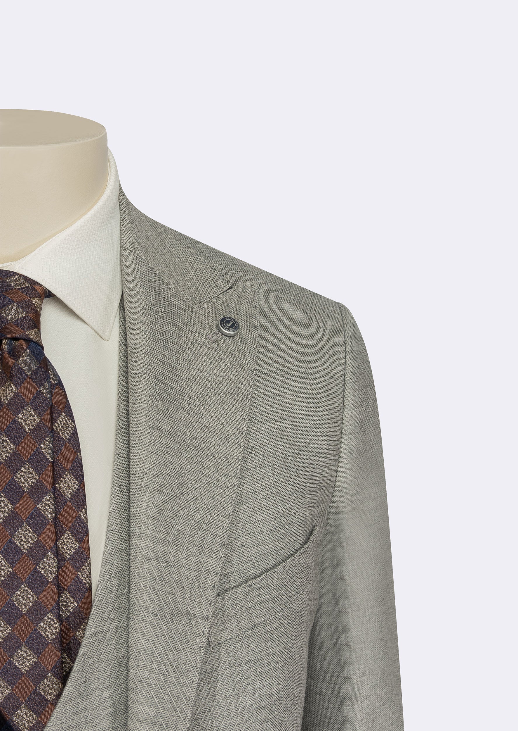 Grey Three-Piece Suit