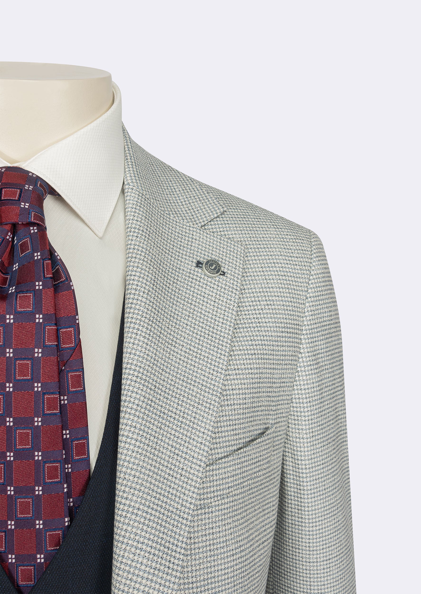 Blue Three-Piece Suit