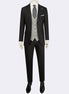 Black Three-Piece Suit