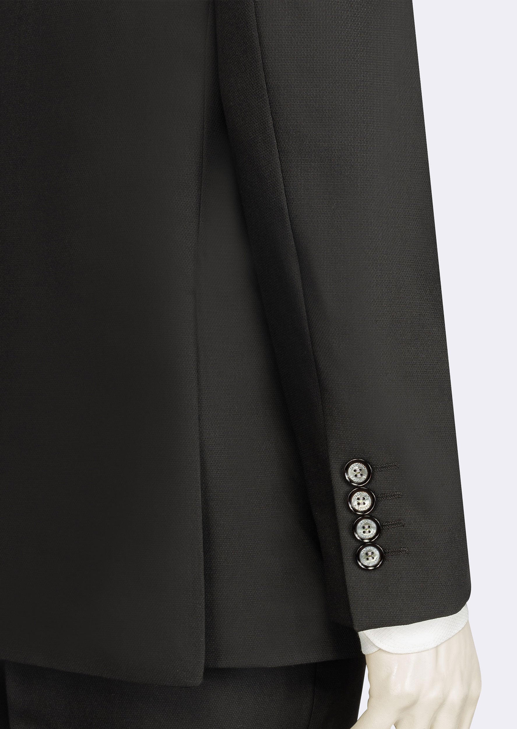 Black Three-Piece Suit
