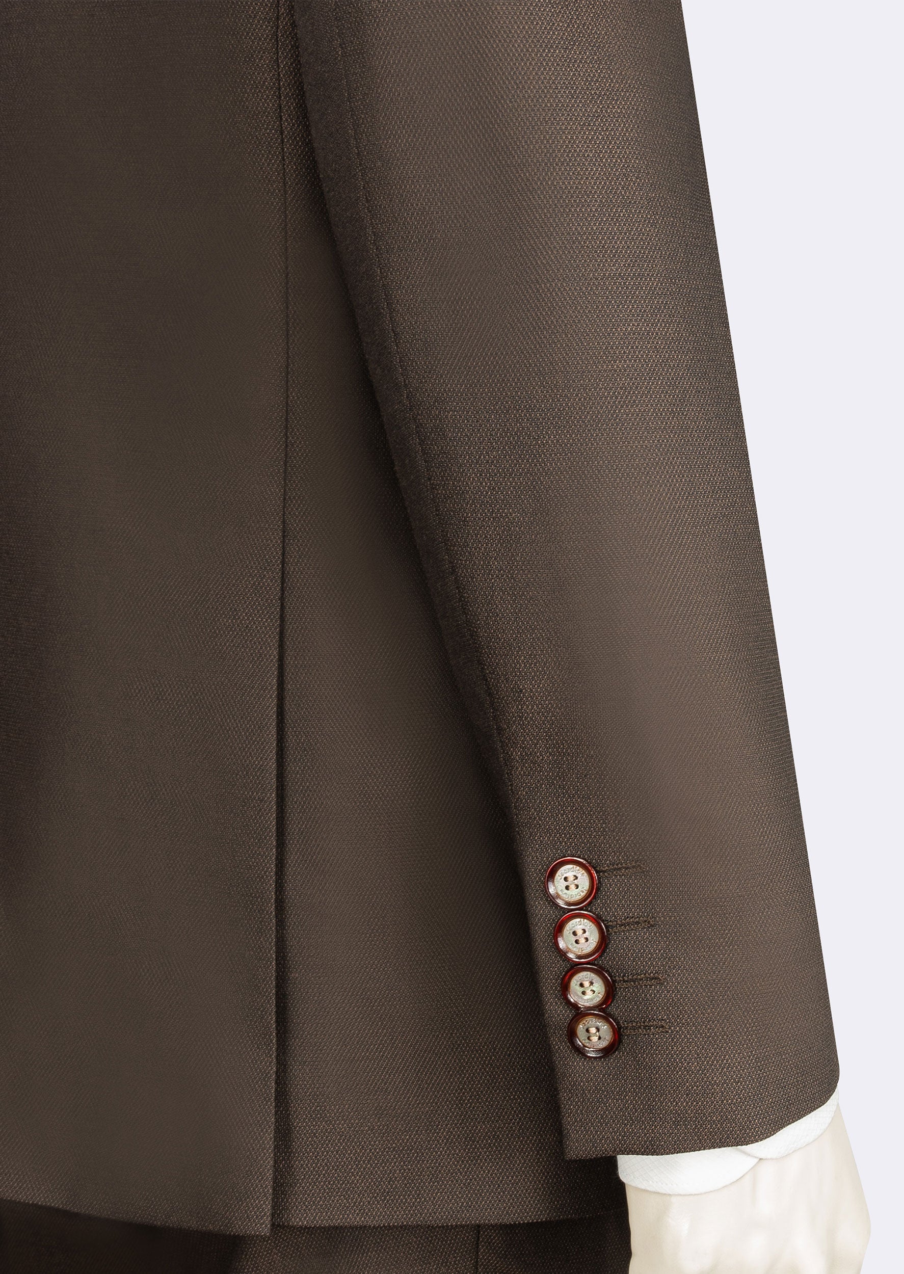 Brown Three-Piece Suit