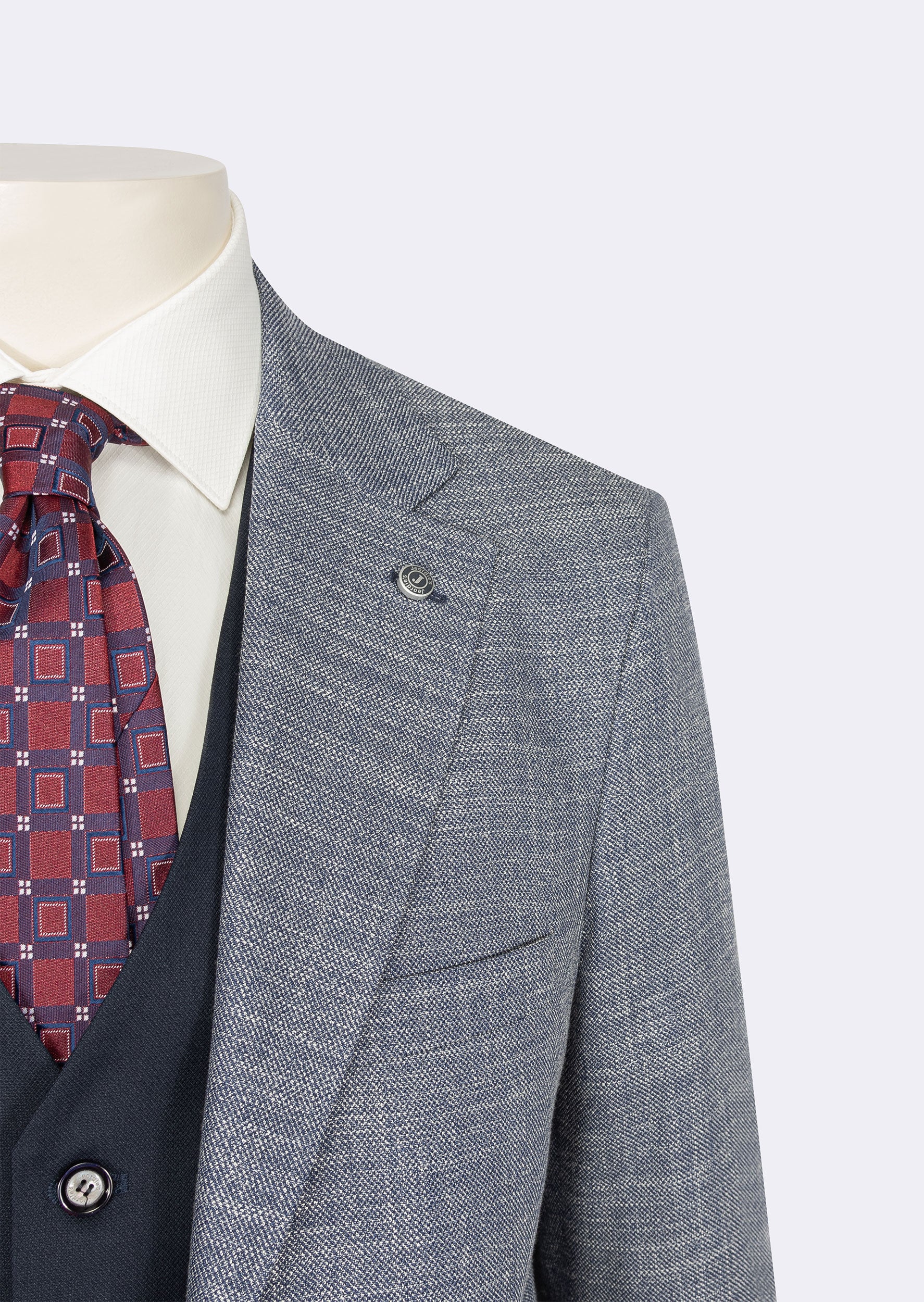 Navy Three-Piece Suit
