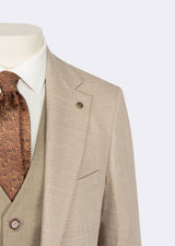 Taupe Three-Piece Suit